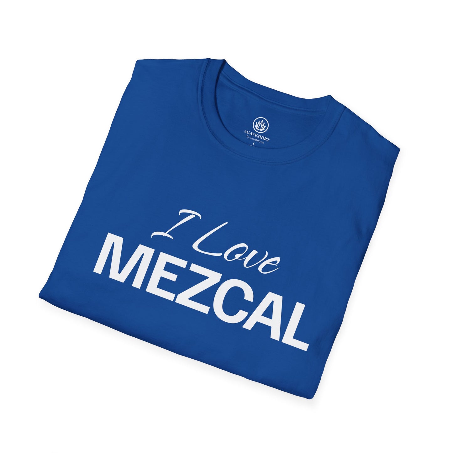 I Love Mezcal T-Shirt | Gildan 64000 | Unisex Softstyle Cotton Tee