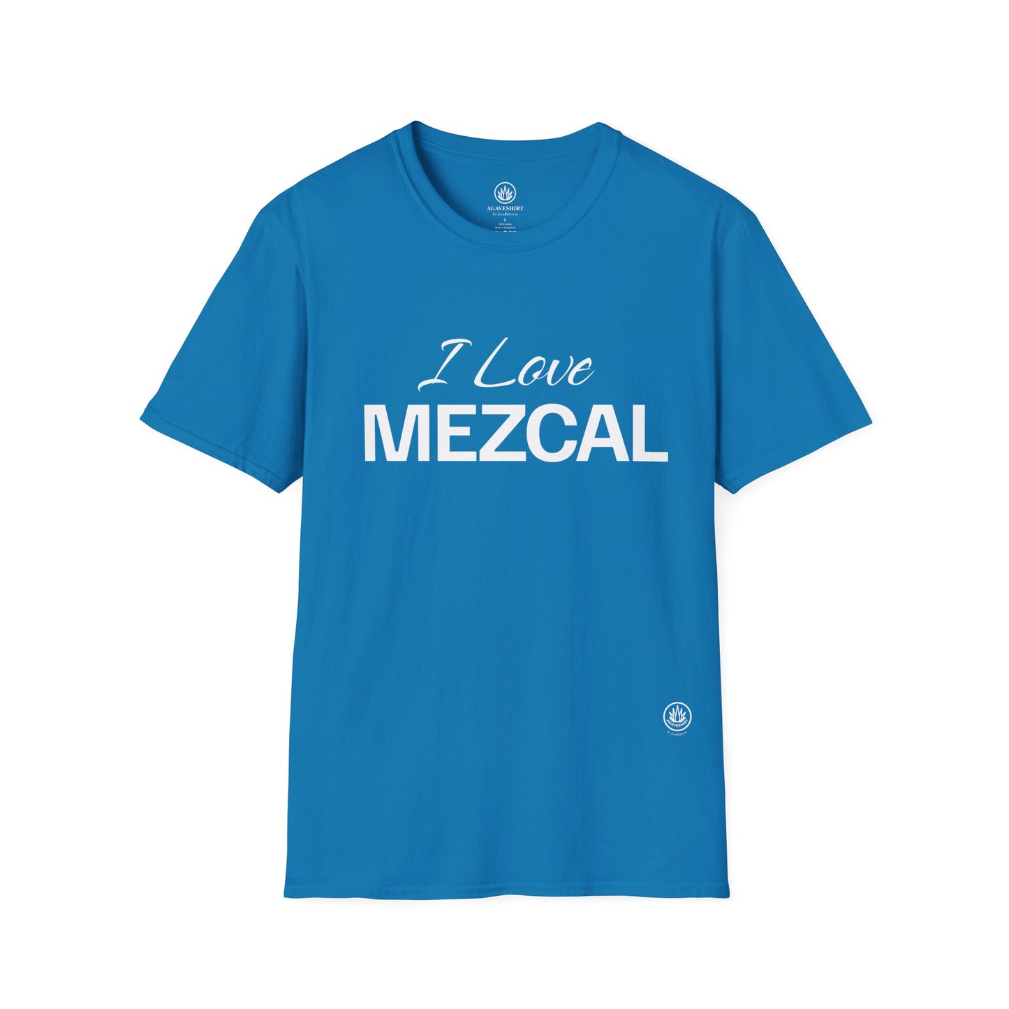 I Love Mezcal T-Shirt | Gildan 64000 | Unisex Softstyle Cotton Tee