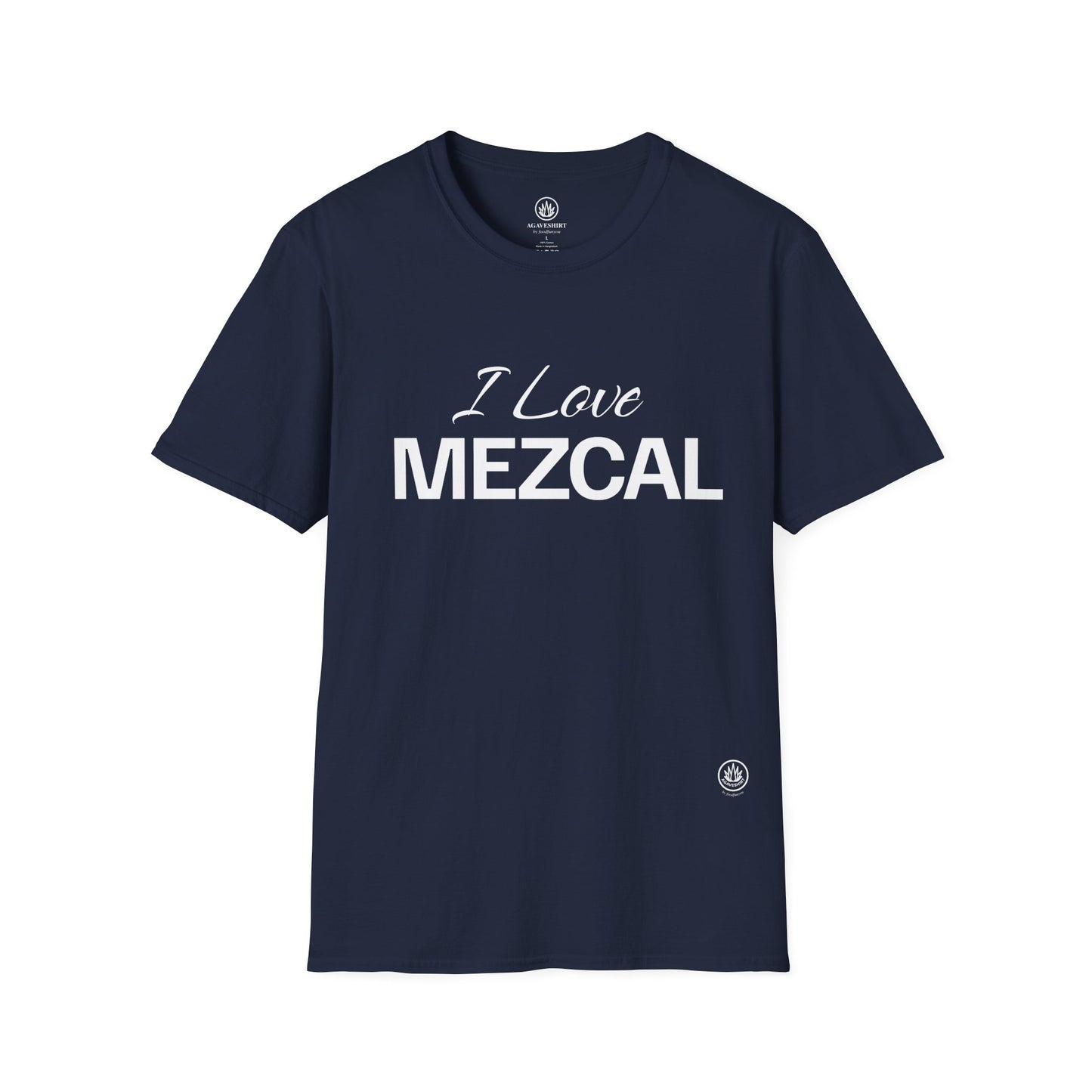 I Love Mezcal T-Shirt | Gildan 64000 | Unisex Softstyle Cotton Tee