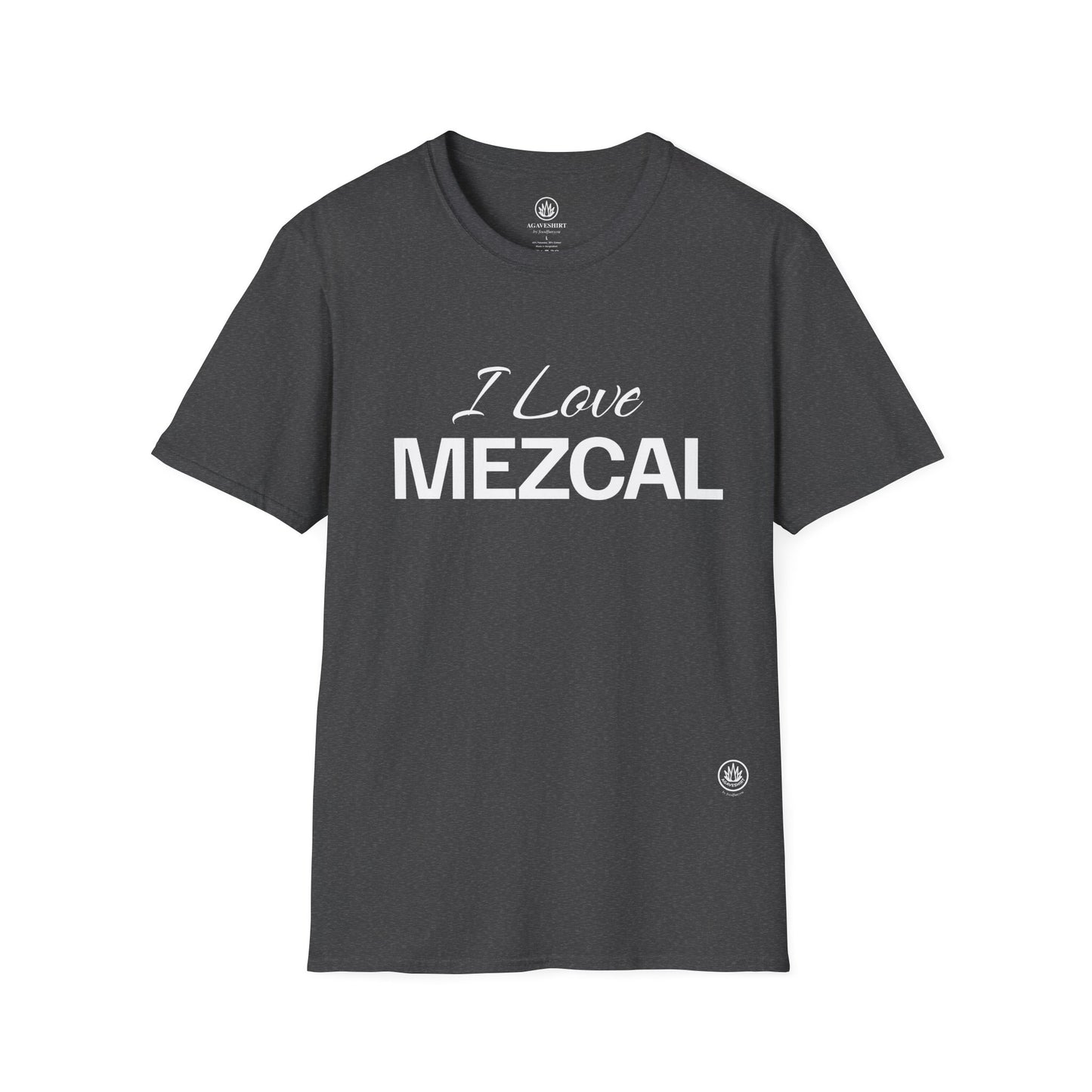 I Love Mezcal T-Shirt | Gildan 64000 | Unisex Softstyle Cotton Tee