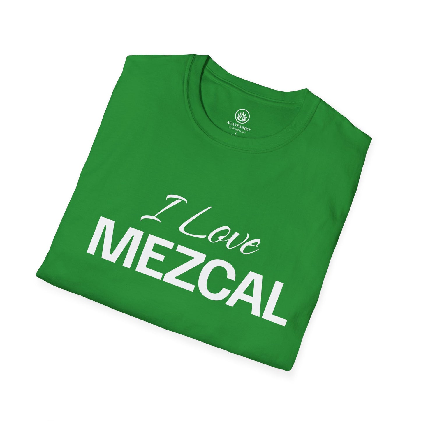 I Love Mezcal T-Shirt | Gildan 64000 | Unisex Softstyle Cotton Tee