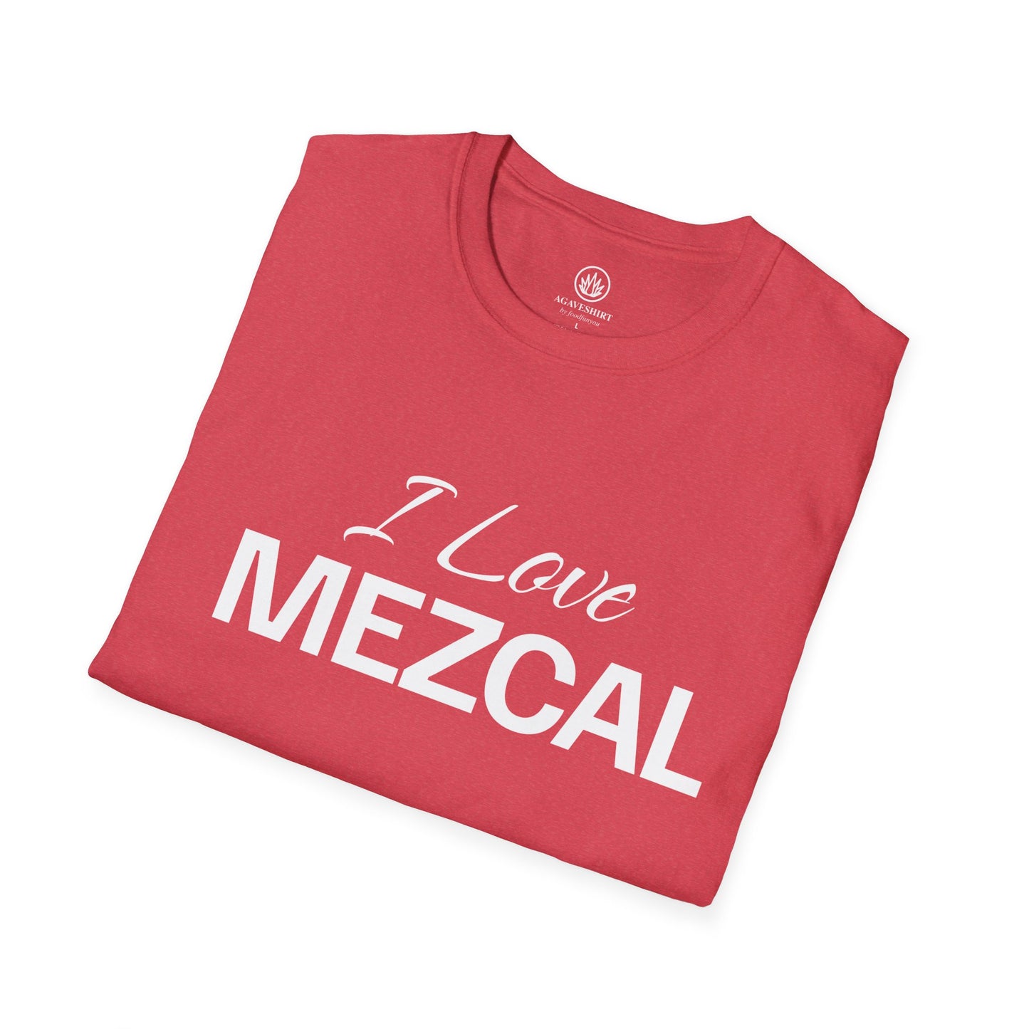 I Love Mezcal T-Shirt | Gildan 64000 | Unisex Softstyle Cotton Tee