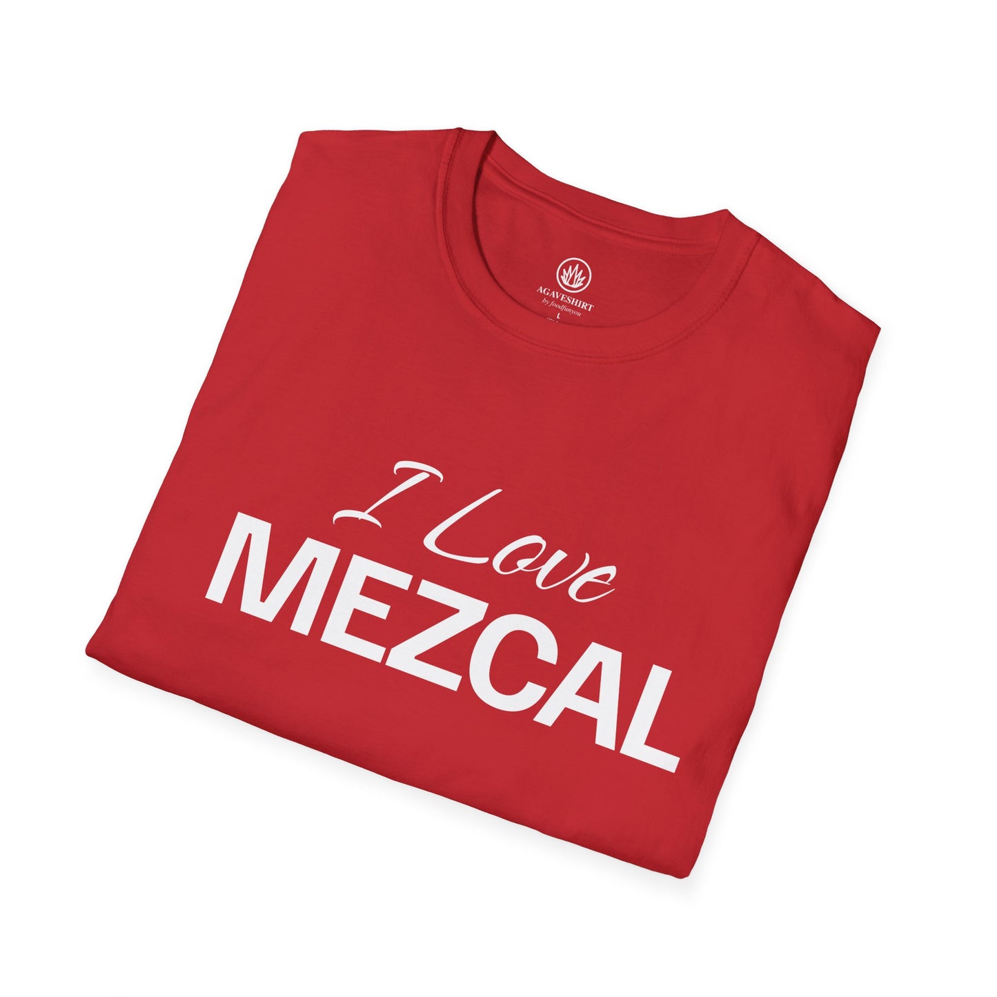 I Love Mezcal T-Shirt | Gildan 64000 | Unisex Softstyle Cotton Tee