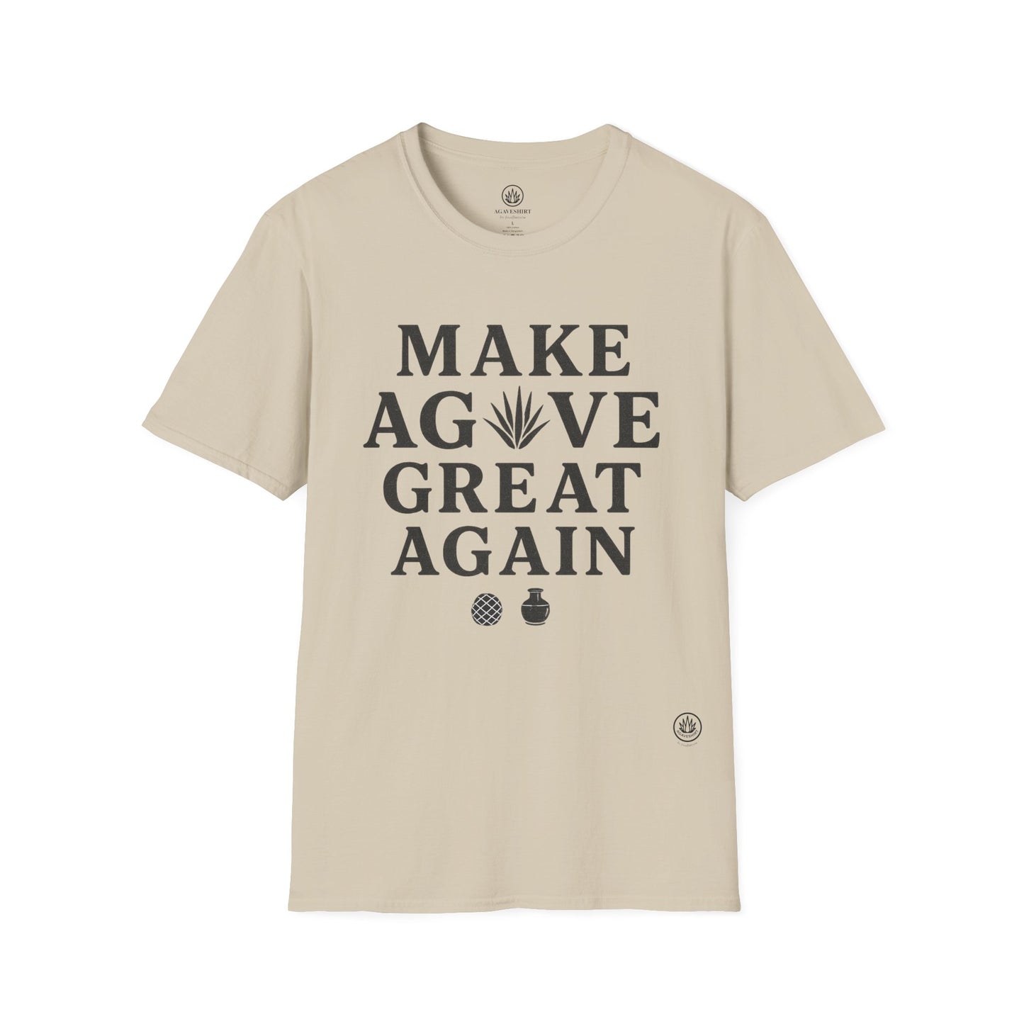 Make Agave Great Again | Gildan 64000 | Unisex Softstyle Cotton Tee