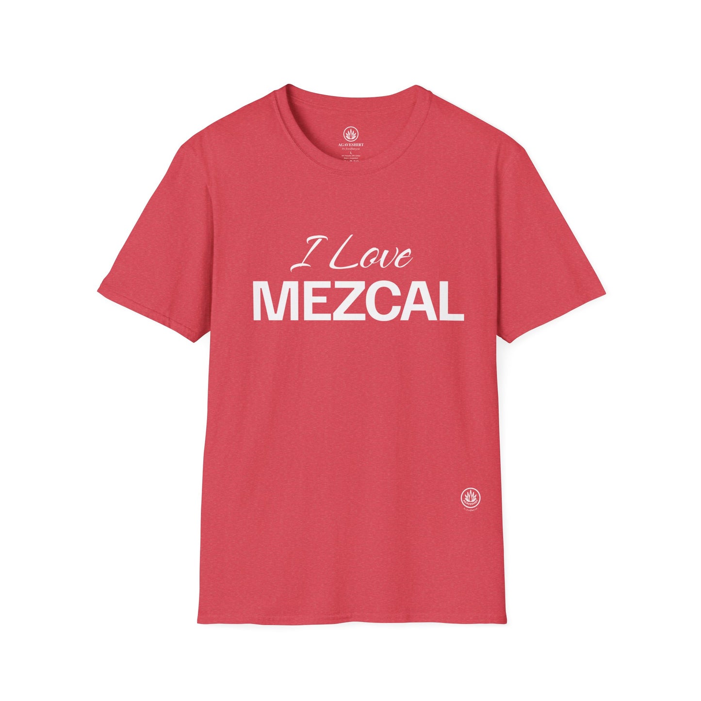 I Love Mezcal T-Shirt | Gildan 64000 | Unisex Softstyle Cotton Tee
