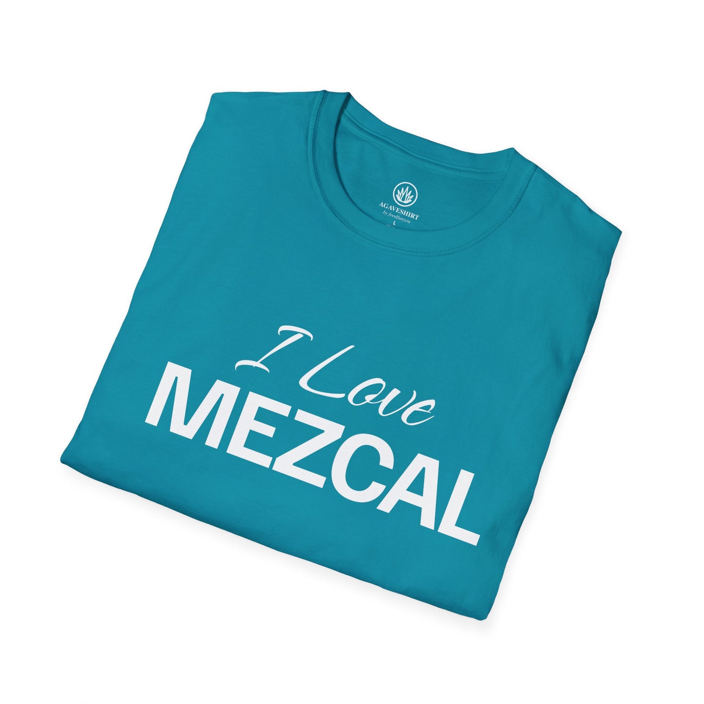 I Love Mezcal T-Shirt | Gildan 64000 | Unisex Softstyle Cotton Tee