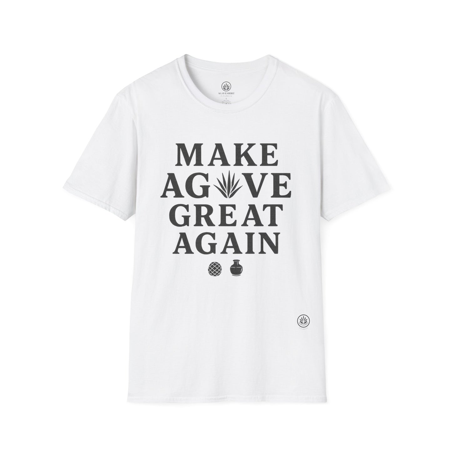 Make Agave Great Again | Gildan 64000 | Unisex Softstyle Cotton Tee
