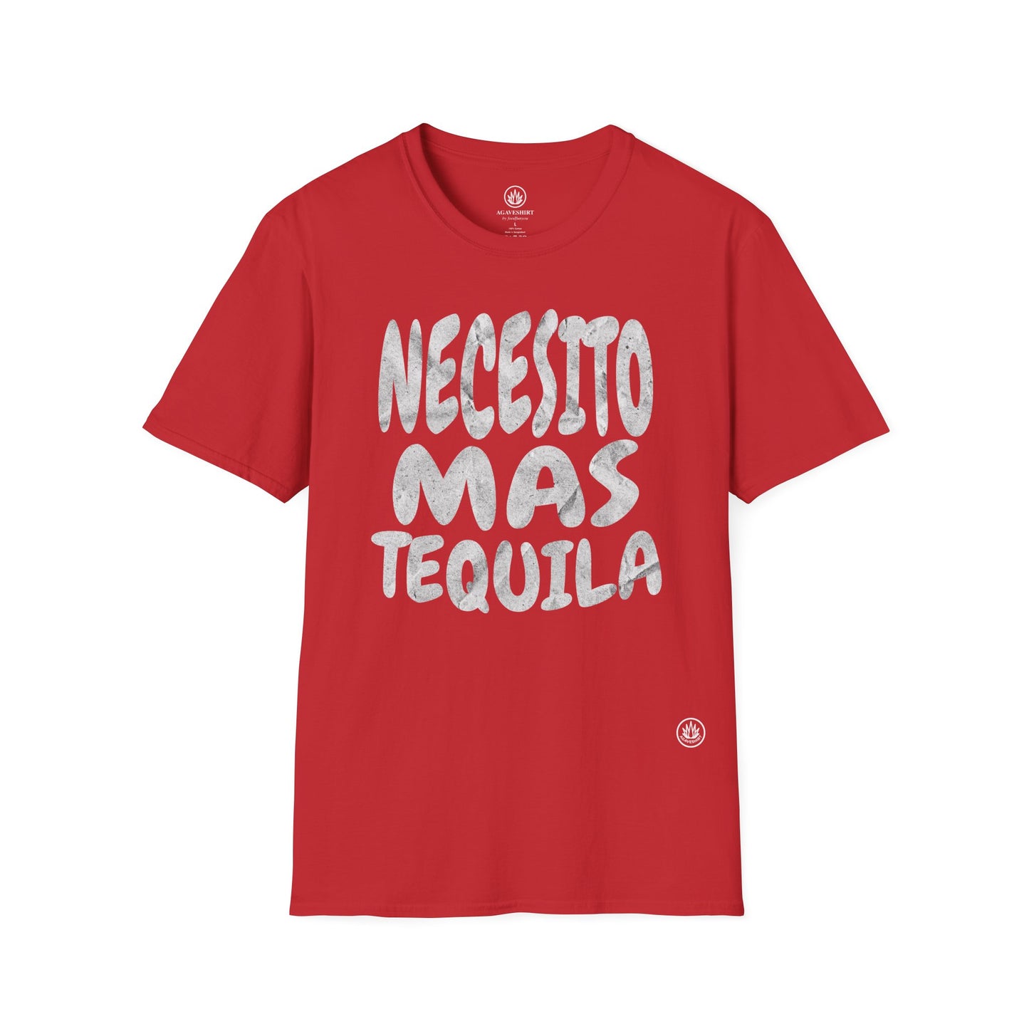 Necesito Más Tequila | Agave Shirt | Gildan 64000 | Unisex Softstyle Cotton T-Shirt