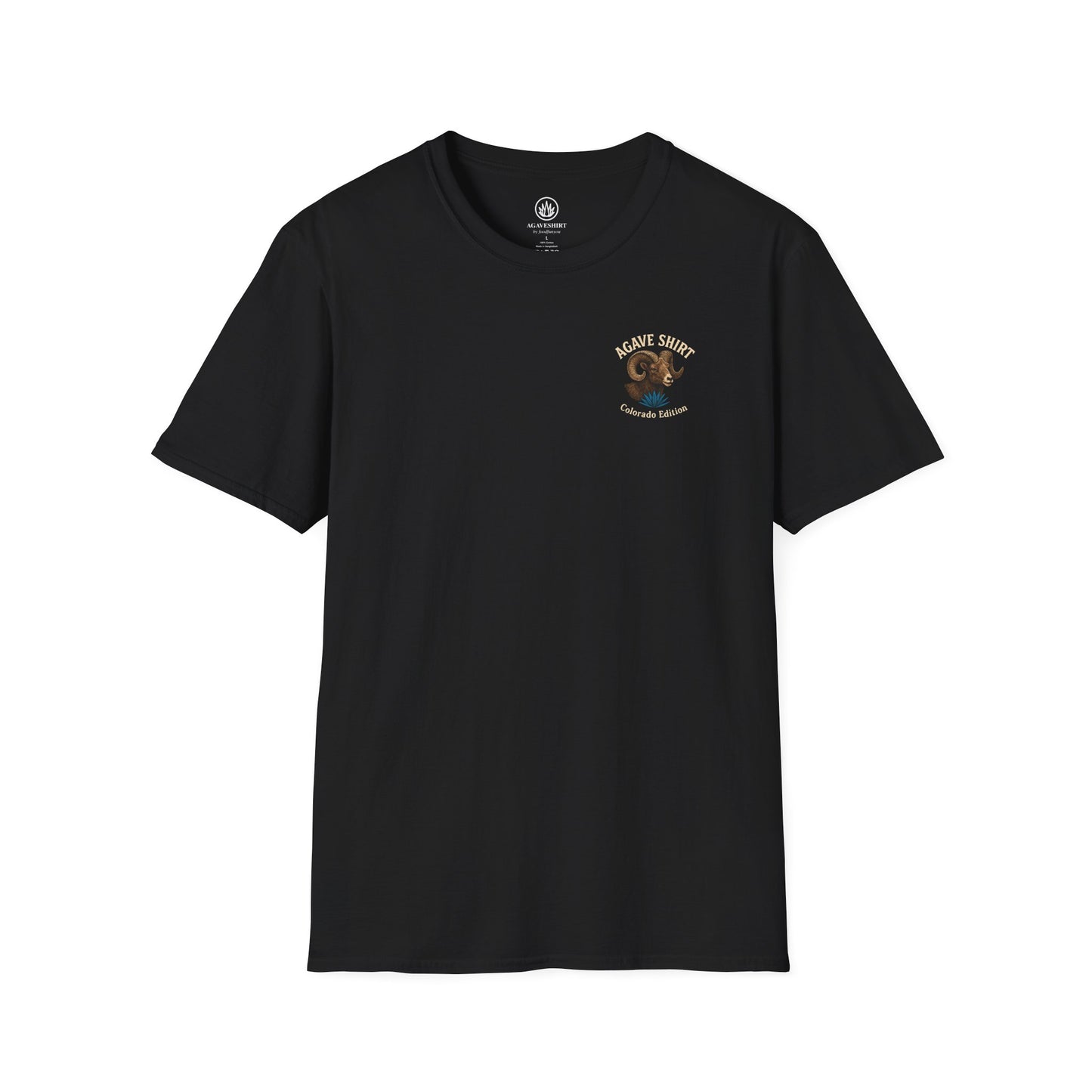 Colorado Edition Agave Shirt — Big Horn and Agave | Gildan 64000 | Unisex Softstyle Tee