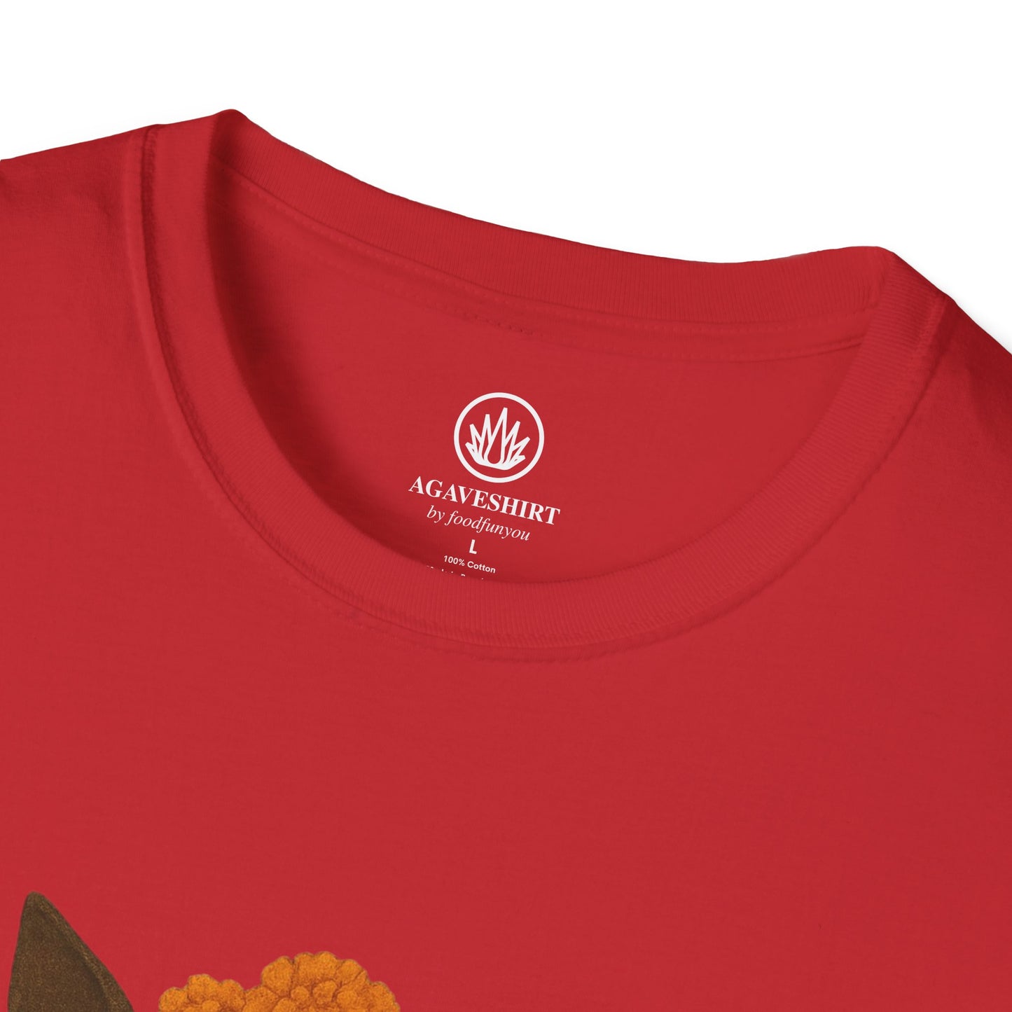 Día de los Muertos - Xolo | Agave Shirt | Gildan 64000 | Unisex Softstyle Cotton T-Shirt