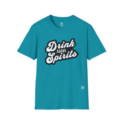 Drink Agave Spirits | Agave Shirt | Gildan 64000 | Unisex Softstyle Cotton T-Shirt