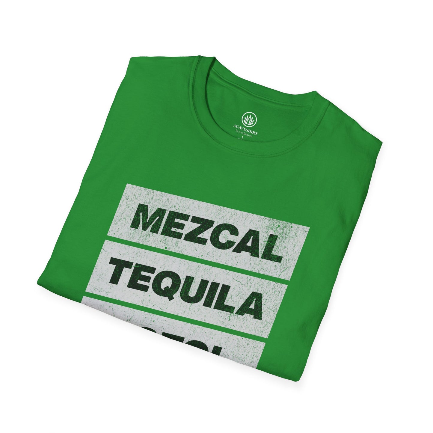 Agave Spirits – Mezcal, Tequila, Raicilla, Sotol | Agave Shirt | Gildan 64000 | Unisex Softstyle Cotton T-Shirt