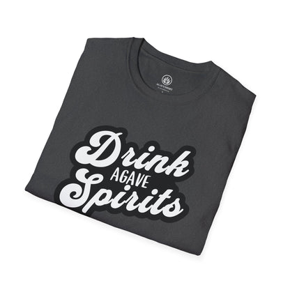 Drink Agave Spirits | Agave Shirt | Gildan 64000 | Unisex Softstyle Cotton T-Shirt