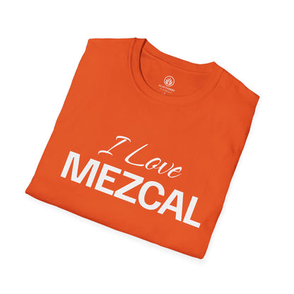 I Love Mezcal T-Shirt | Gildan 64000 | Unisex Softstyle Cotton Tee