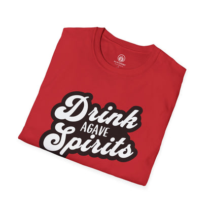 Drink Agave Spirits | Agave Shirt | Gildan 64000 | Unisex Softstyle Cotton T-Shirt