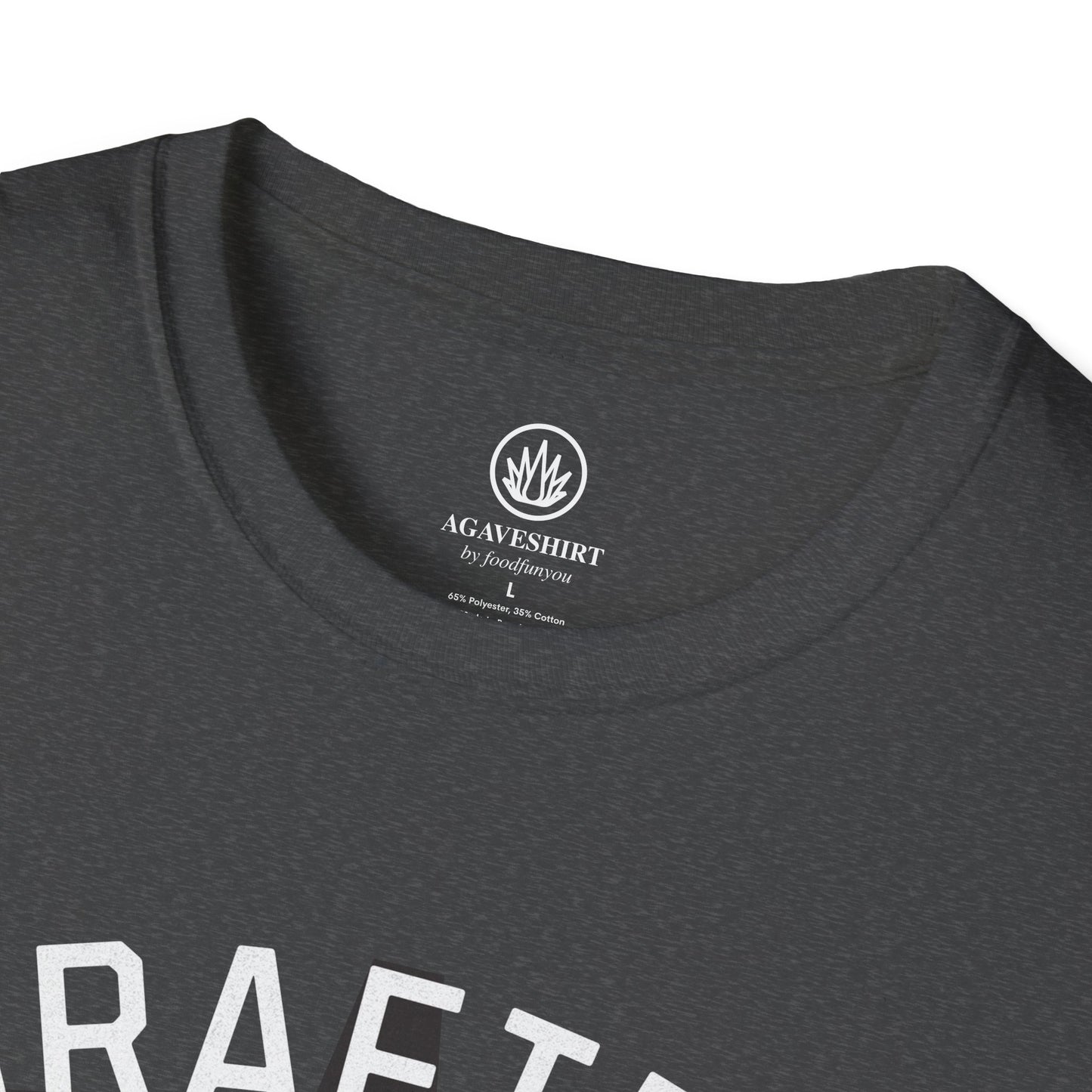 Crafted in Mexico. Celebrated Worldwide. | Agave Shirt | Gildan 64000 | Unisex Softstyle Cotton T-Shirt