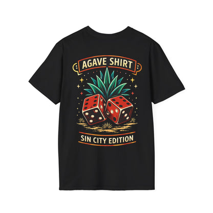 Sin City Edition Agave Shirt — High Roller | Gildan 64000 | Unisex Softstyle Tee