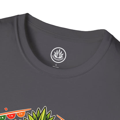 Cinco de Mayo Agave Shirt | Gildan 64000 | Unisex Softstyle Cotton T-Shirt