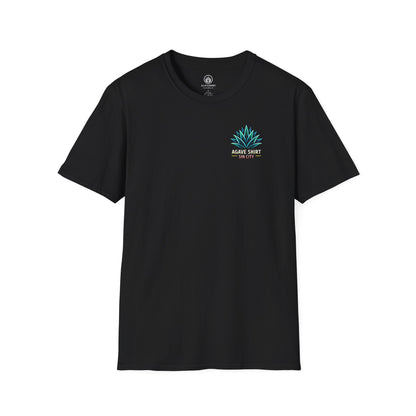 Sin City Edition Agave Shirt — Neon Lights | Gildan 64000 | Unisex Softstyle Tee