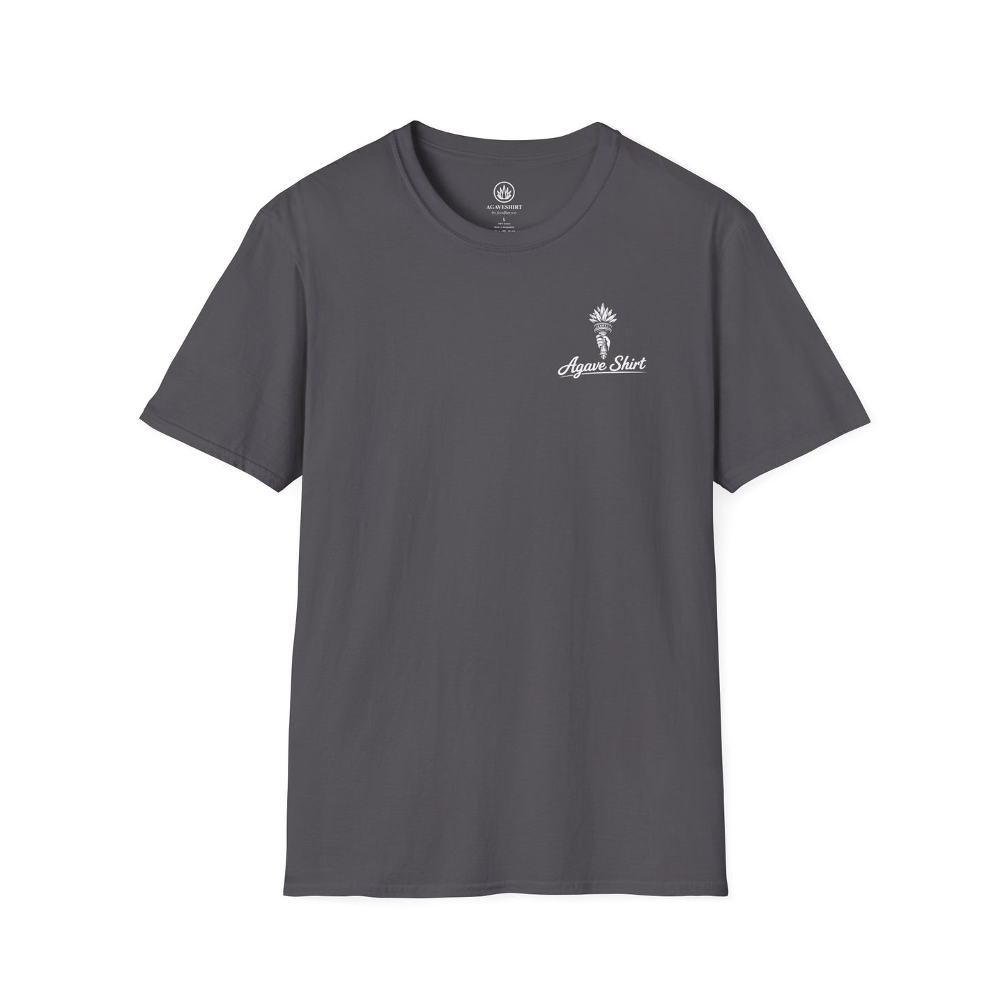 New York Edition Agave Shirt — Lady Liberty Cityscape | Gildan 64000 | Unisex Softstyle Tee