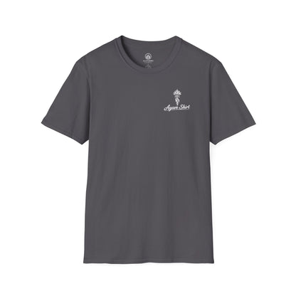 New York Edition Agave Shirt — Lady Liberty Cityscape | Gildan 64000 | Unisex Softstyle Tee