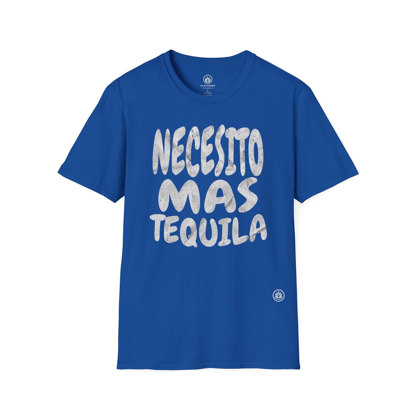 Necesito Más Tequila | Agave Shirt | Gildan 64000 | Unisex Softstyle Cotton T-Shirt