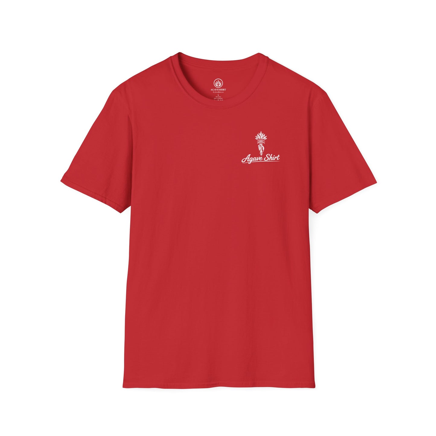 New York Edition Agave Shirt — Lady Liberty Cityscape | Gildan 64000 | Unisex Softstyle Tee