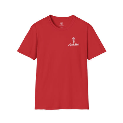 New York Edition Agave Shirt — Lady Liberty Cityscape | Gildan 64000 | Unisex Softstyle Tee