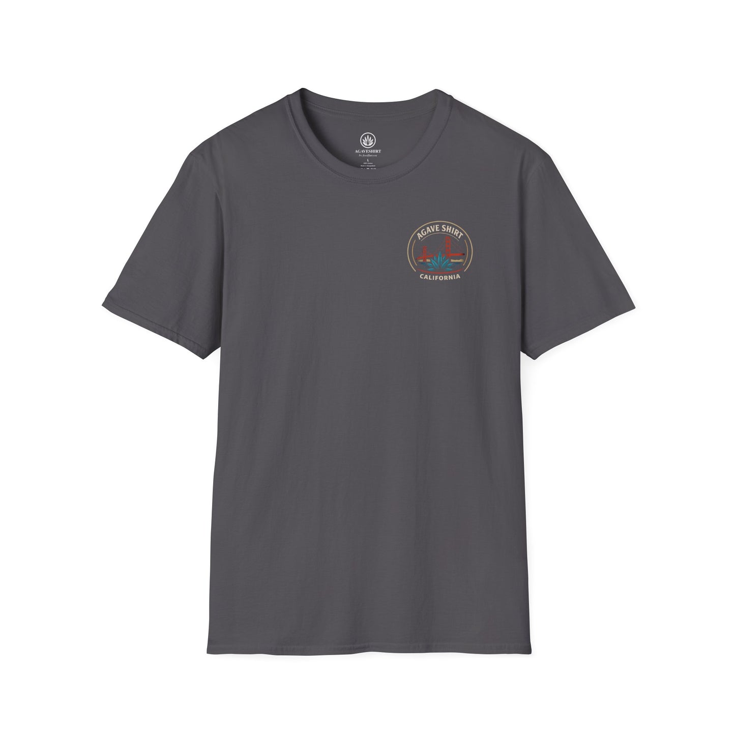 California Edition Agave Shirt — Golden Gate Agave | Gildan 64000 | Unisex Softstyle Tee