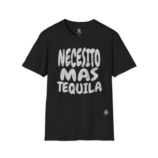 Necesito Más Tequila Tee | Gildan 64000 | Unisex Softstyle Cotton Tee