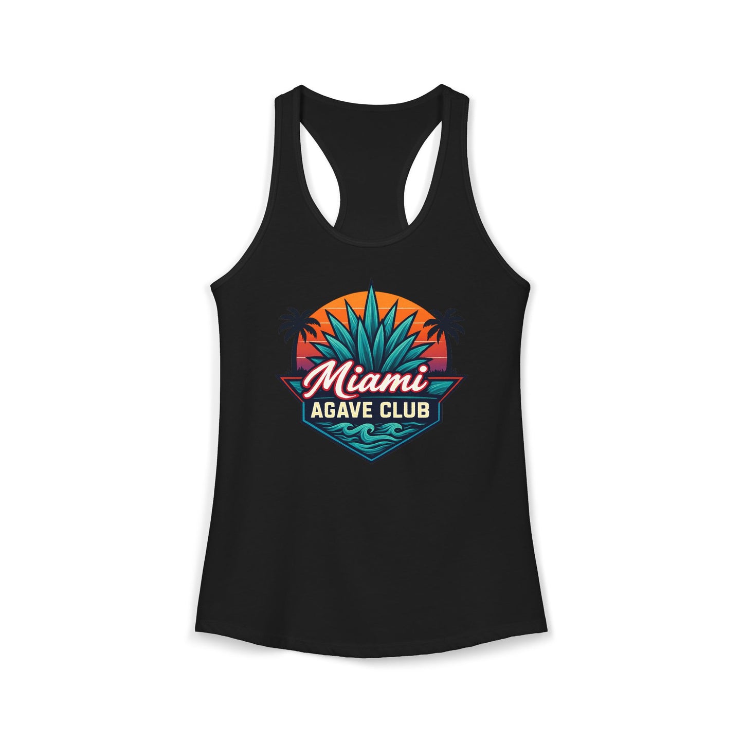 Miami Agave Club — Women's Racerback Tank