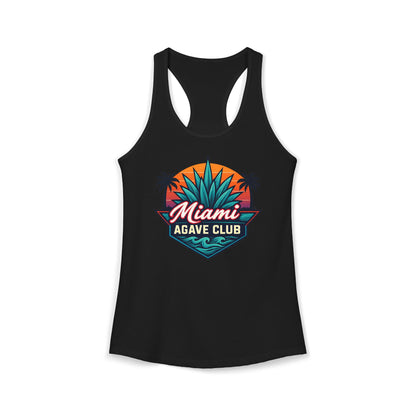 Miami Agave Club — Women's Racerback Tank