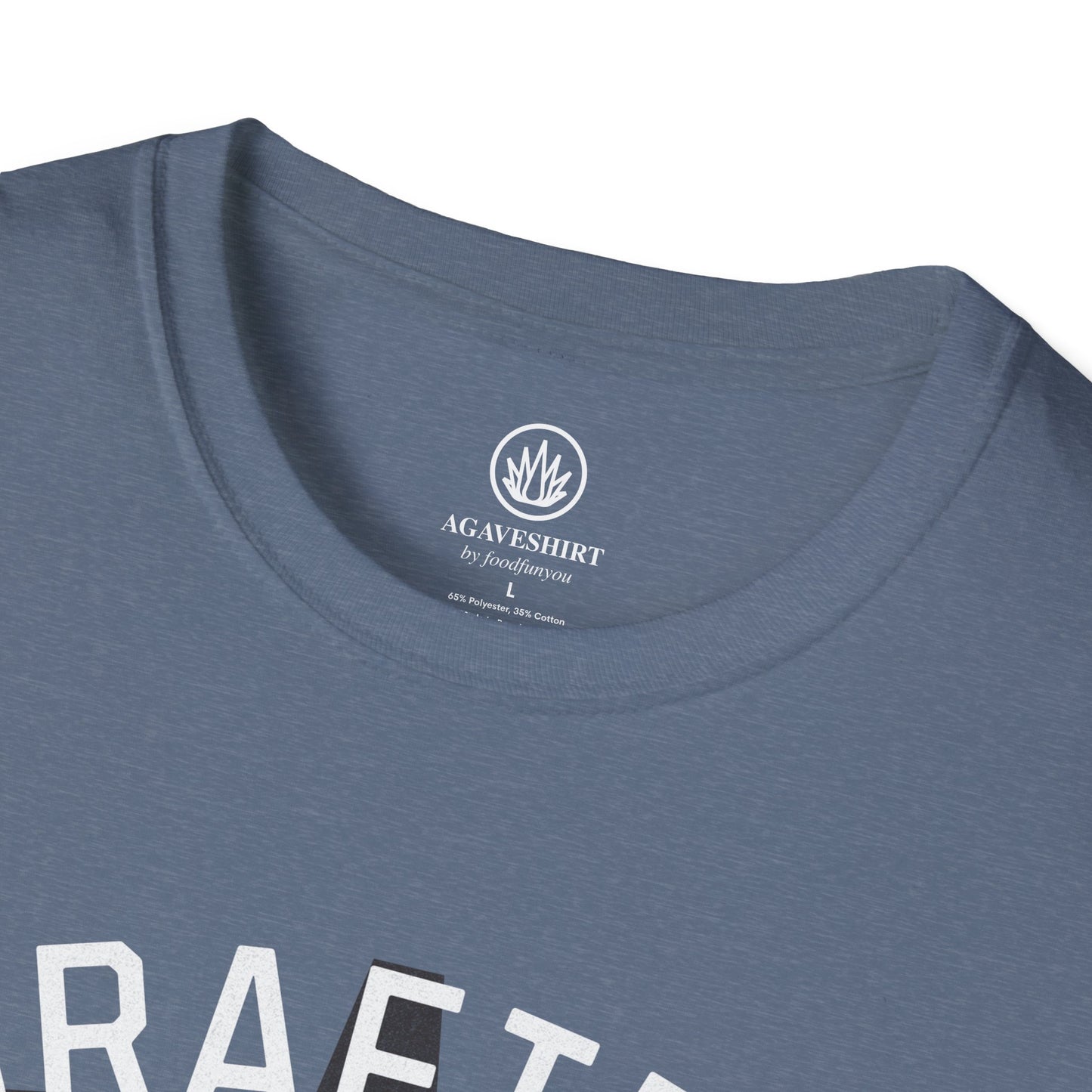 Crafted in Mexico. Celebrated Worldwide. | Agave Shirt | Gildan 64000 | Unisex Softstyle Cotton T-Shirt
