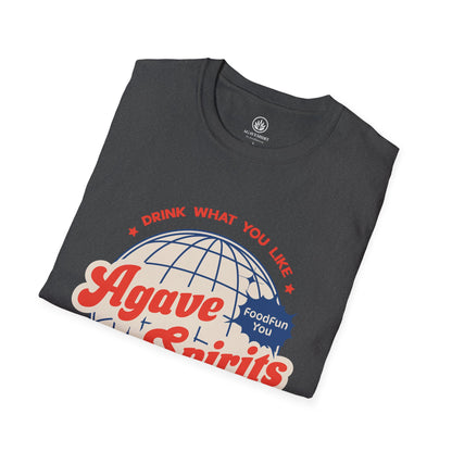 Agave Spirits World | Agave Shirt | Gildan 64000 | Unisex Softstyle Cotton T-Shirt