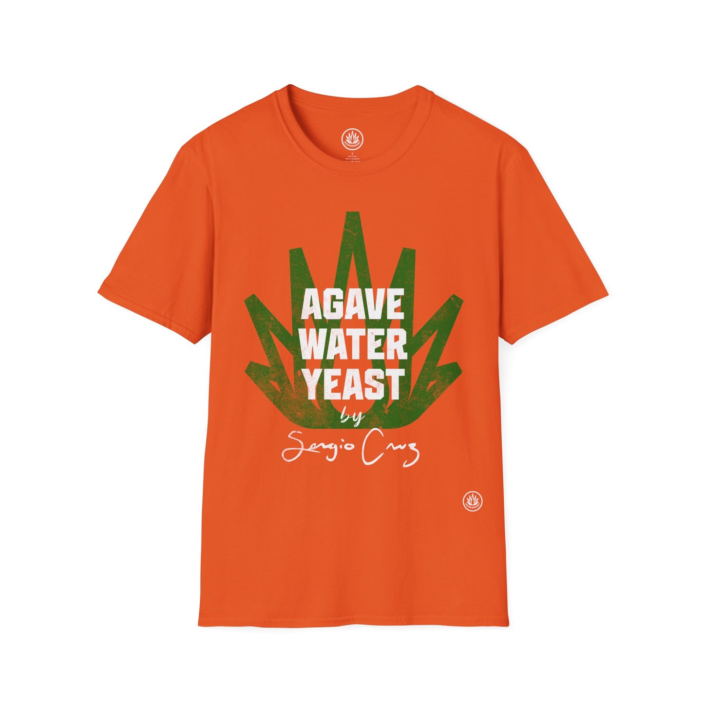 Agave, Water, Yeast by Sergio Cruz Tee | Agave Shirt | Unisex Softstyle T-Shirt