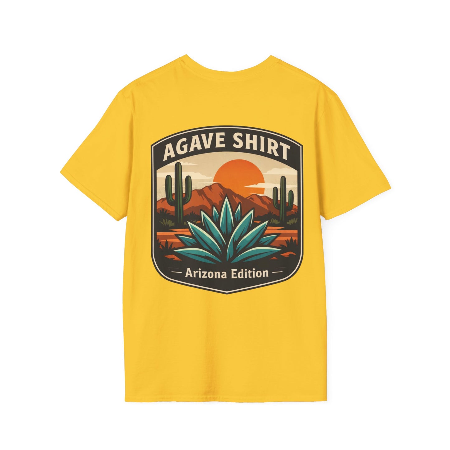 Arizona Edition Agave Shirt – Desert Spirits | Gildan 64000 | Unisex Softstyle T-Shirt