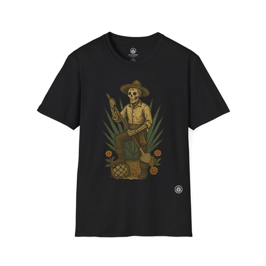 Día de los Muertos - Jimador - 2025 | Agave Shirt | Gildan 64000 | Unisex Softstyle Cotton T-Shirt