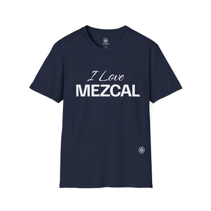 I Love Mezcal T-Shirt | Gildan 64000 | Unisex Softstyle Cotton Tee