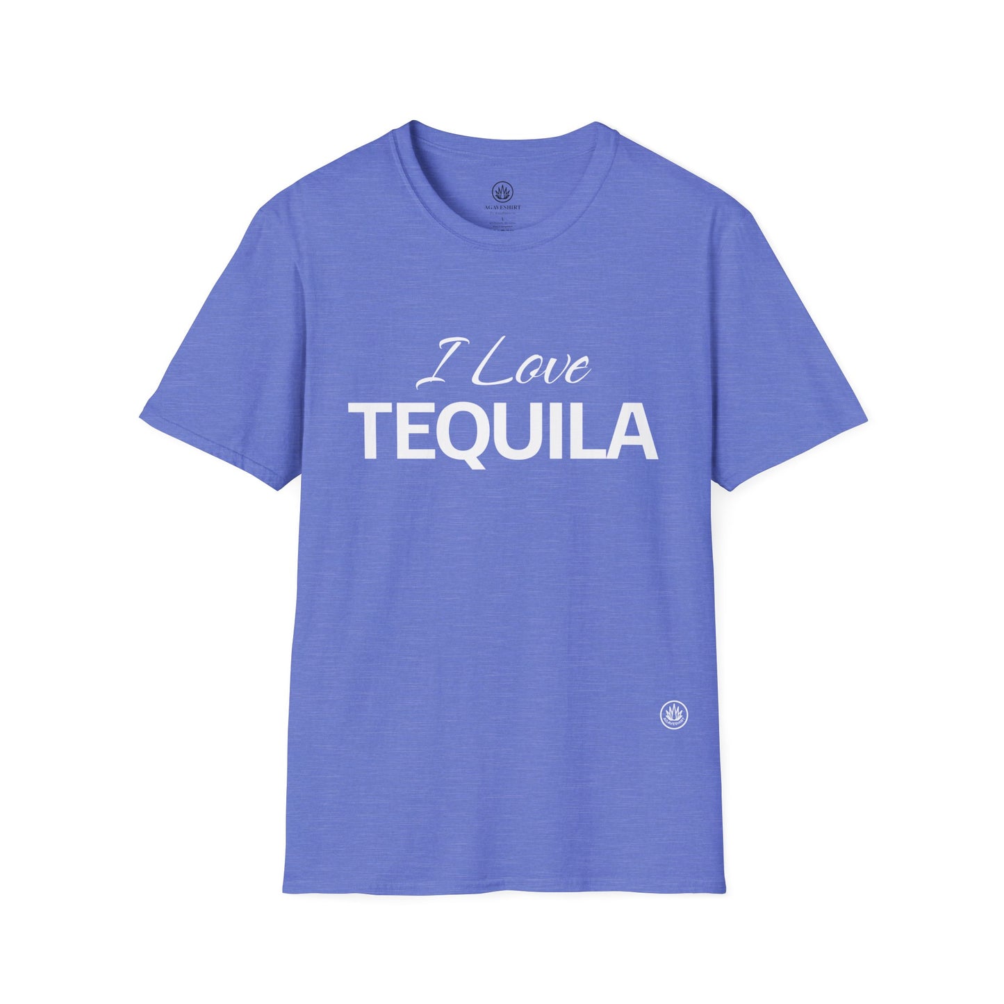 I Love Tequila | Agave Shirt | Gildan 64000 | Unisex Softstyle Cotton T-Shirt