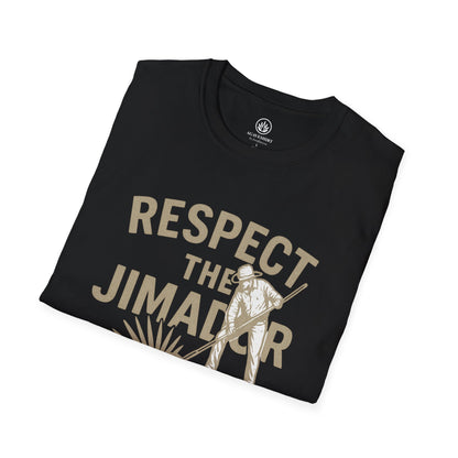 Respect the Jimador | Agave Shirt | Gildan 64000 | Unisex Softstyle Cotton T-Shirt