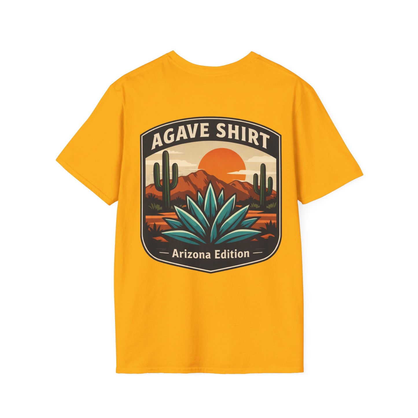 Arizona Edition Agave Shirt – Desert Spirits | Gildan 64000 | Unisex Softstyle T-Shirt