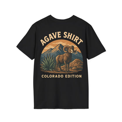 Colorado Edition Agave Shirt — Big Horn and Agave | Gildan 64000 | Unisex Softstyle Tee
