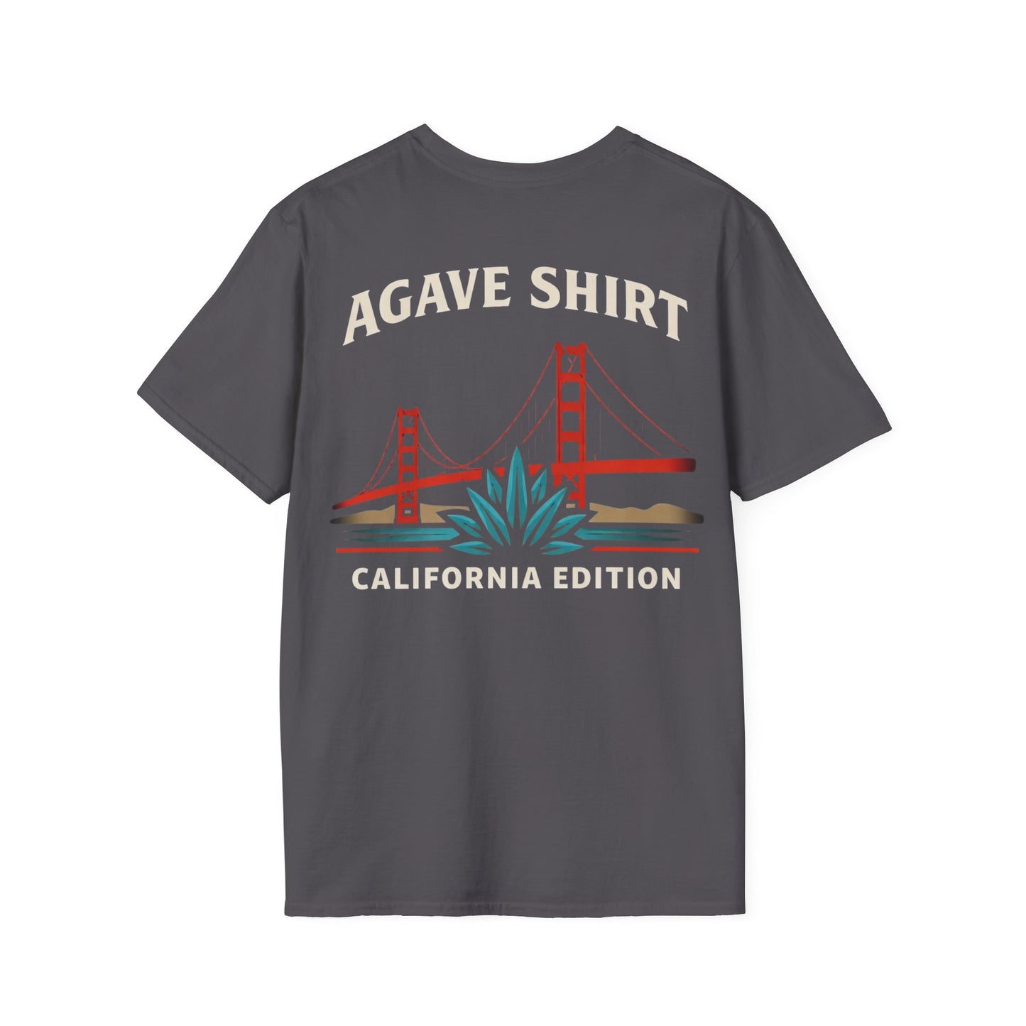 California Edition Agave Shirt — Golden Gate Agave | Gildan 64000 | Unisex Softstyle Tee