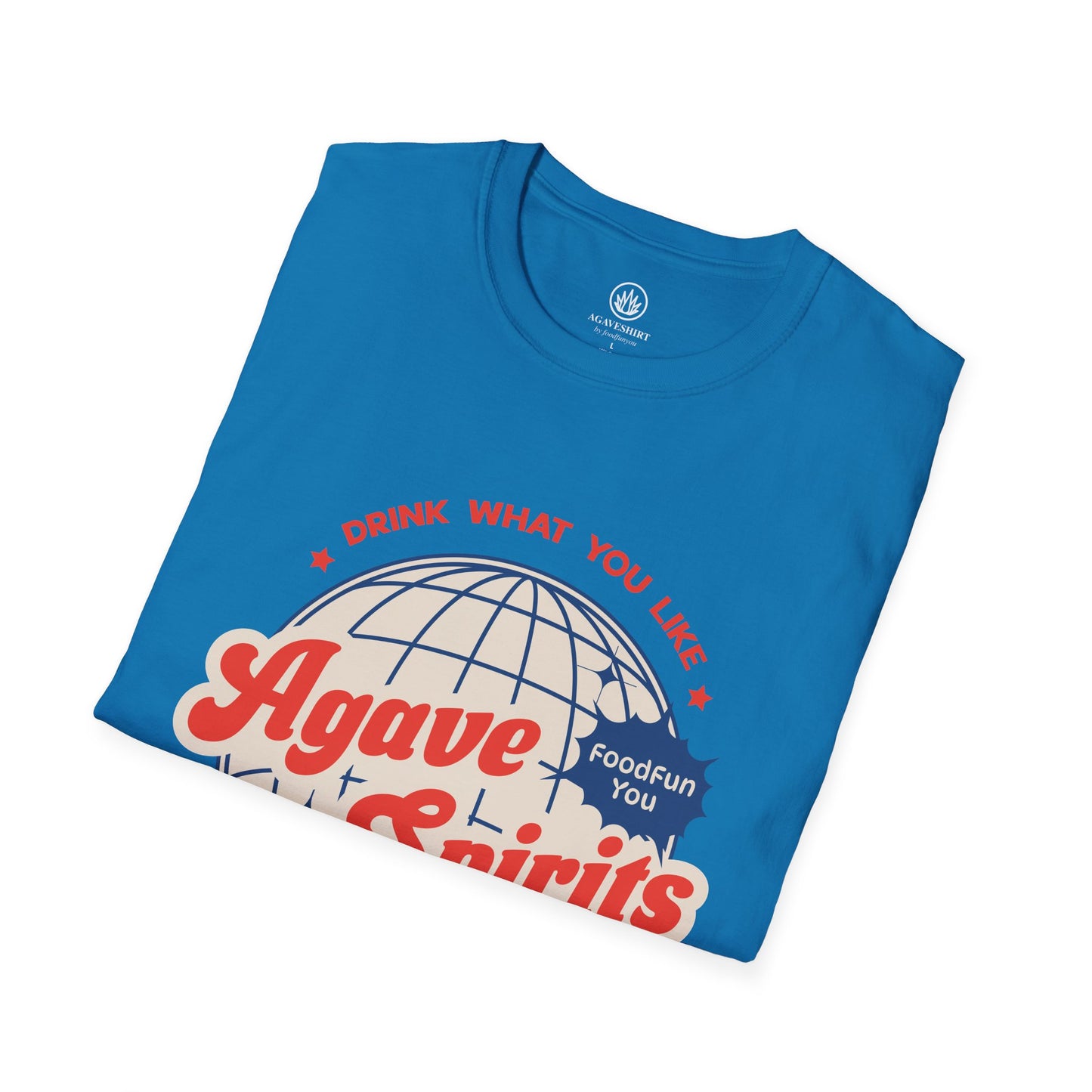 Agave Spirits World | Agave Shirt | Gildan 64000 | Unisex Softstyle Cotton T-Shirt