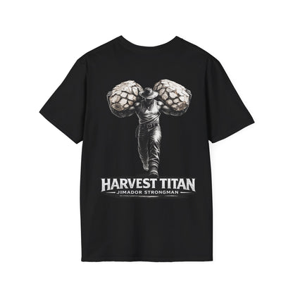 Jimador Strongman Series — Harvest Titan | Agave Shirt | Gildan 64000 | Unisex Softstyle T-Shirt