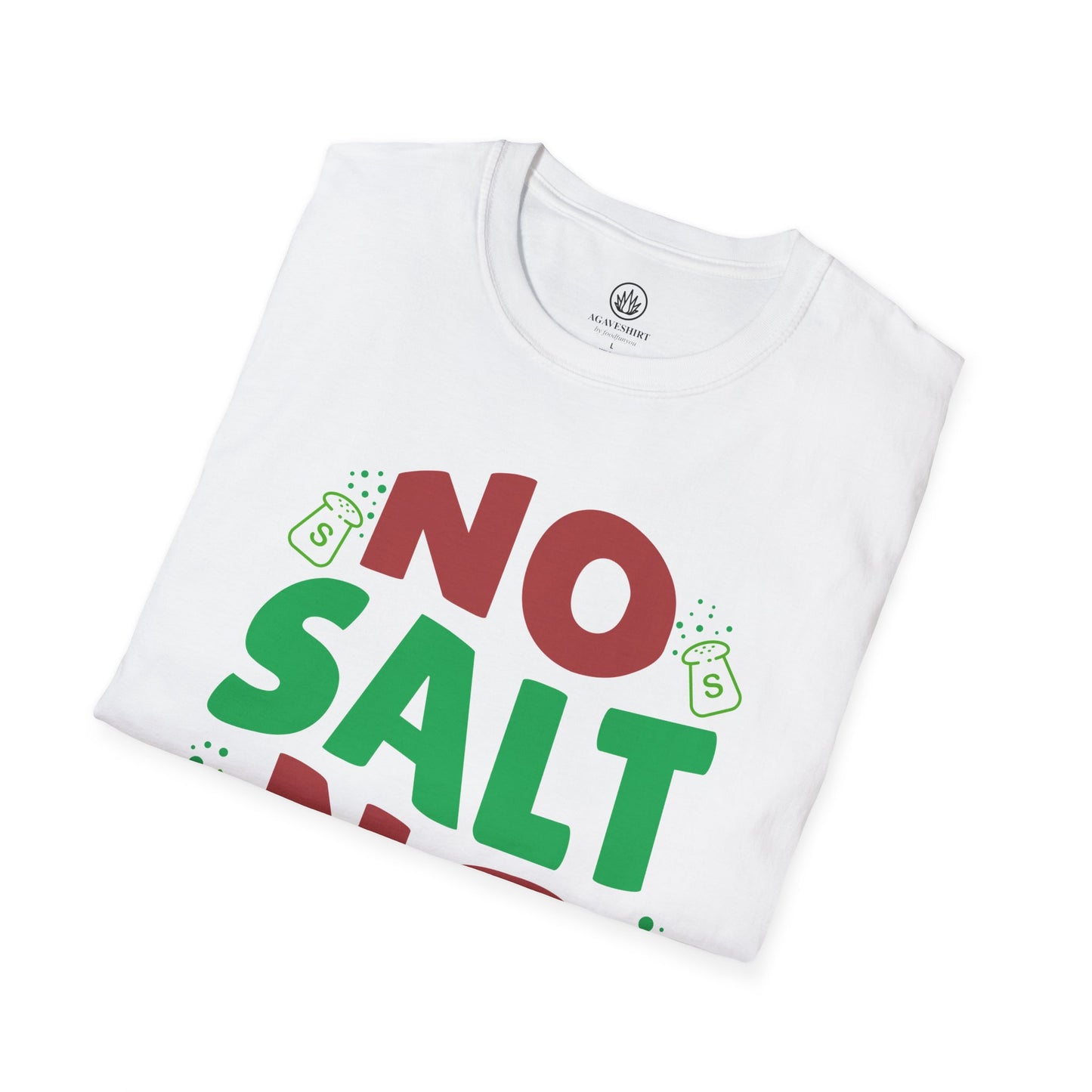 NO SALT. NO LIME. | Agave Shirt | Gildan 64000 | Unisex Softstyle Cotton T-Shirt
