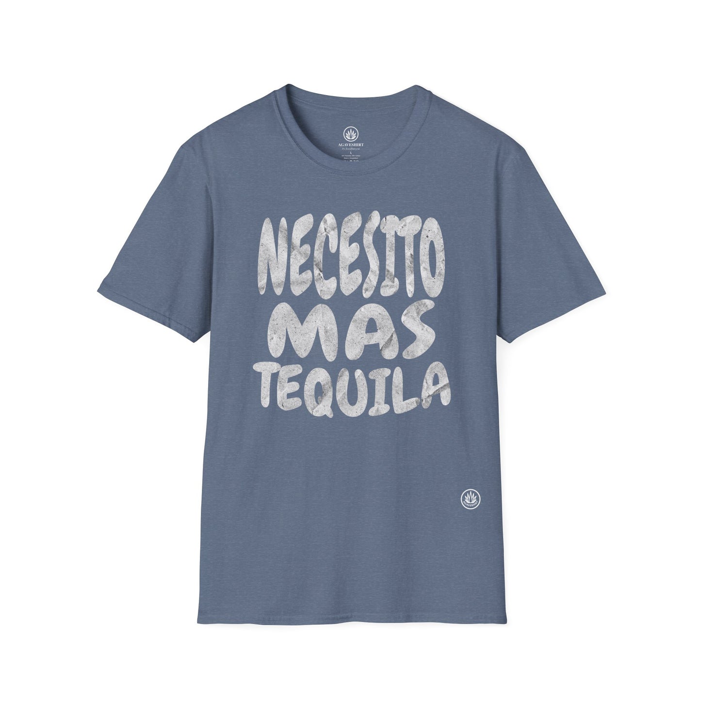 Necesito Más Tequila | Agave Shirt | Gildan 64000 | Unisex Softstyle Cotton T-Shirt
