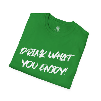 Drink What You Enjoy | Agave Shirt | Gildan 64000 | Unisex Softstyle Cotton T-Shirt