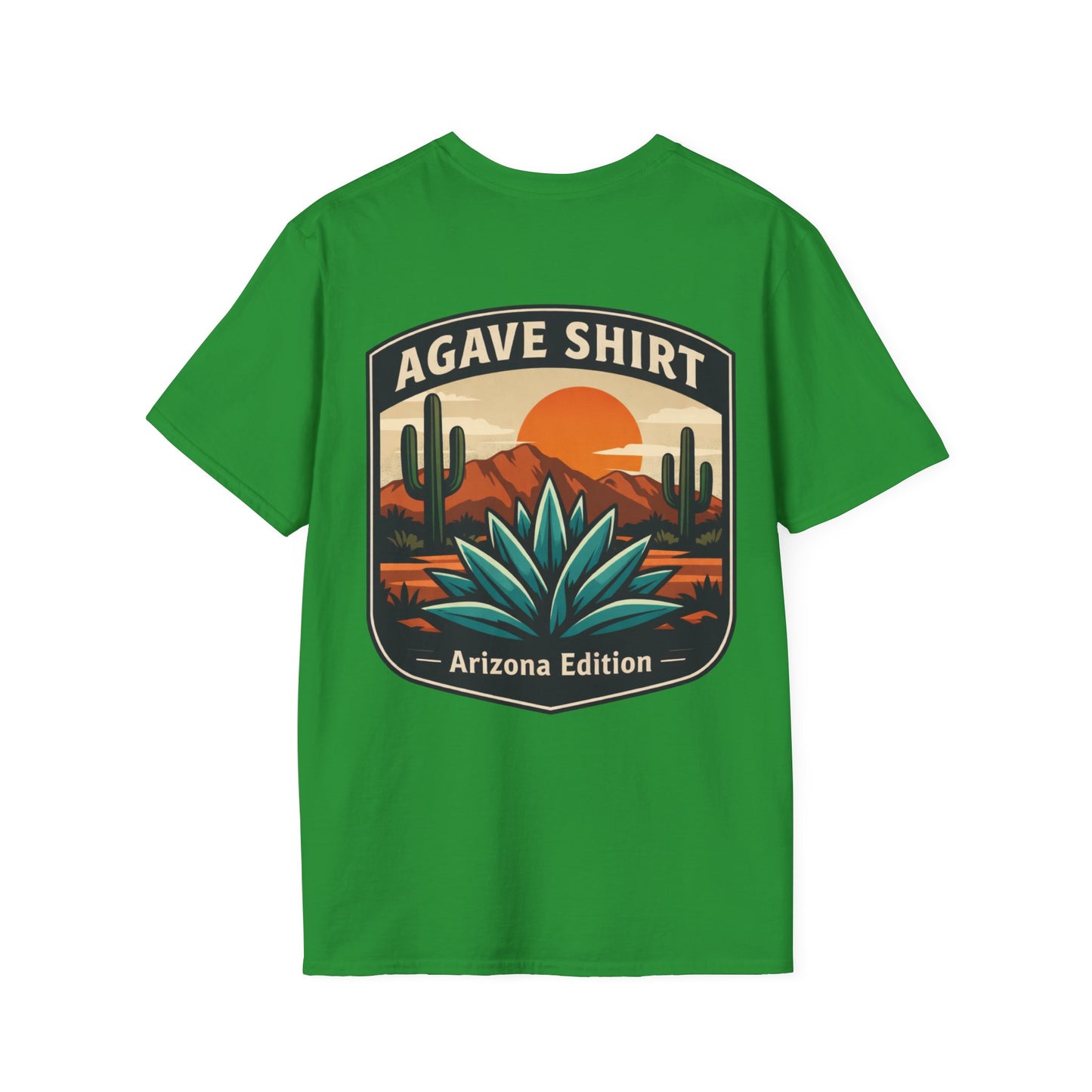 Arizona Edition Agave Shirt – Desert Spirits | Gildan 64000 | Unisex Softstyle T-Shirt