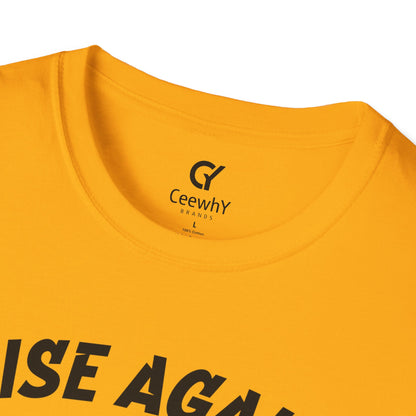 Rise Again Jamaica Campaign — Unity Heart Flag T-Shirt | Gildan 64000